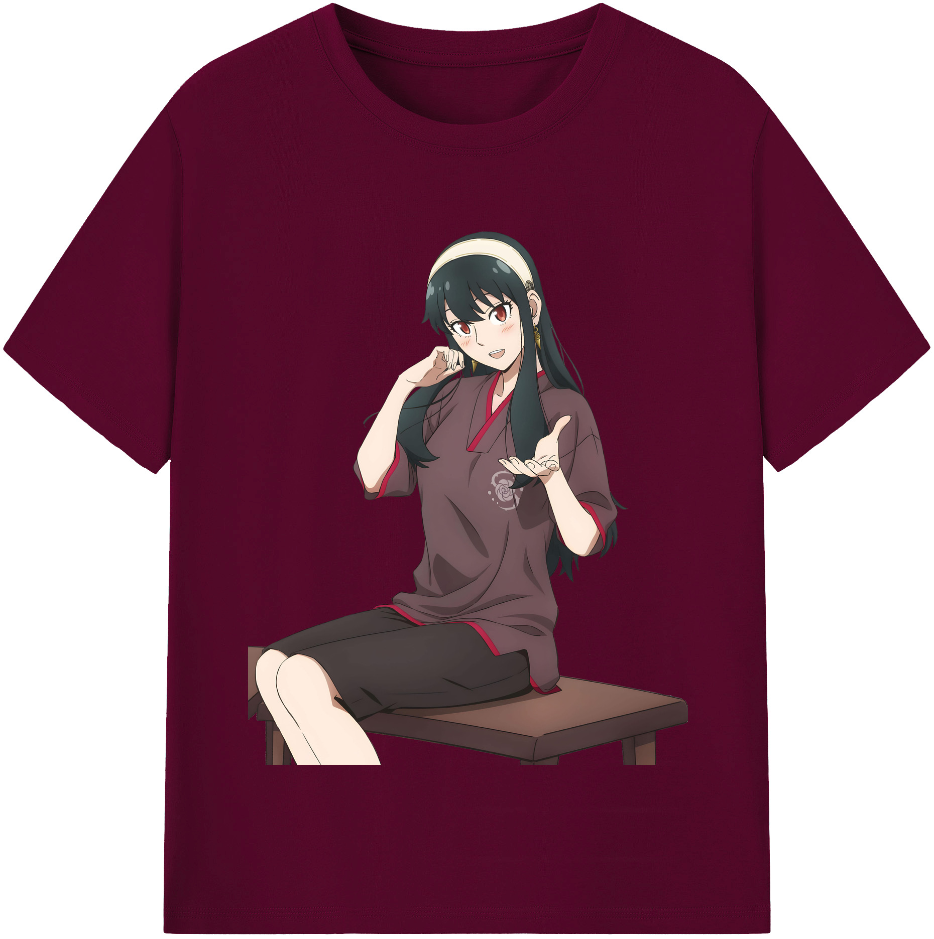 （画像用） SPY×FAMILY间谍家家酒 レディースカジュアルプリントTシャツ（綿100％）